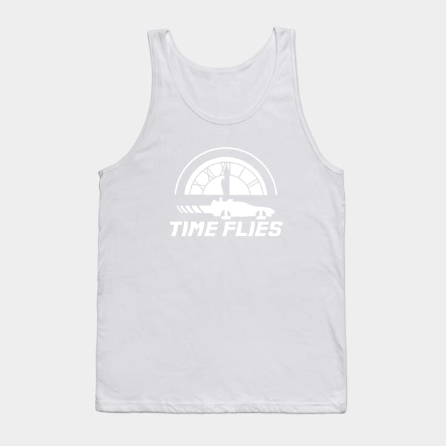 Time Flies (Back to the Future) Tank Top by GreenHRNET